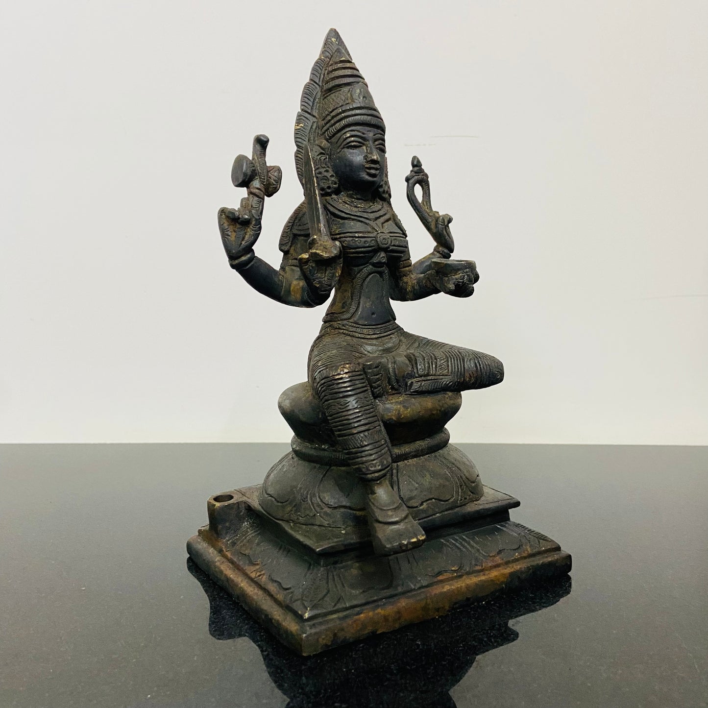 Old Mariamaan Brass Sculpture