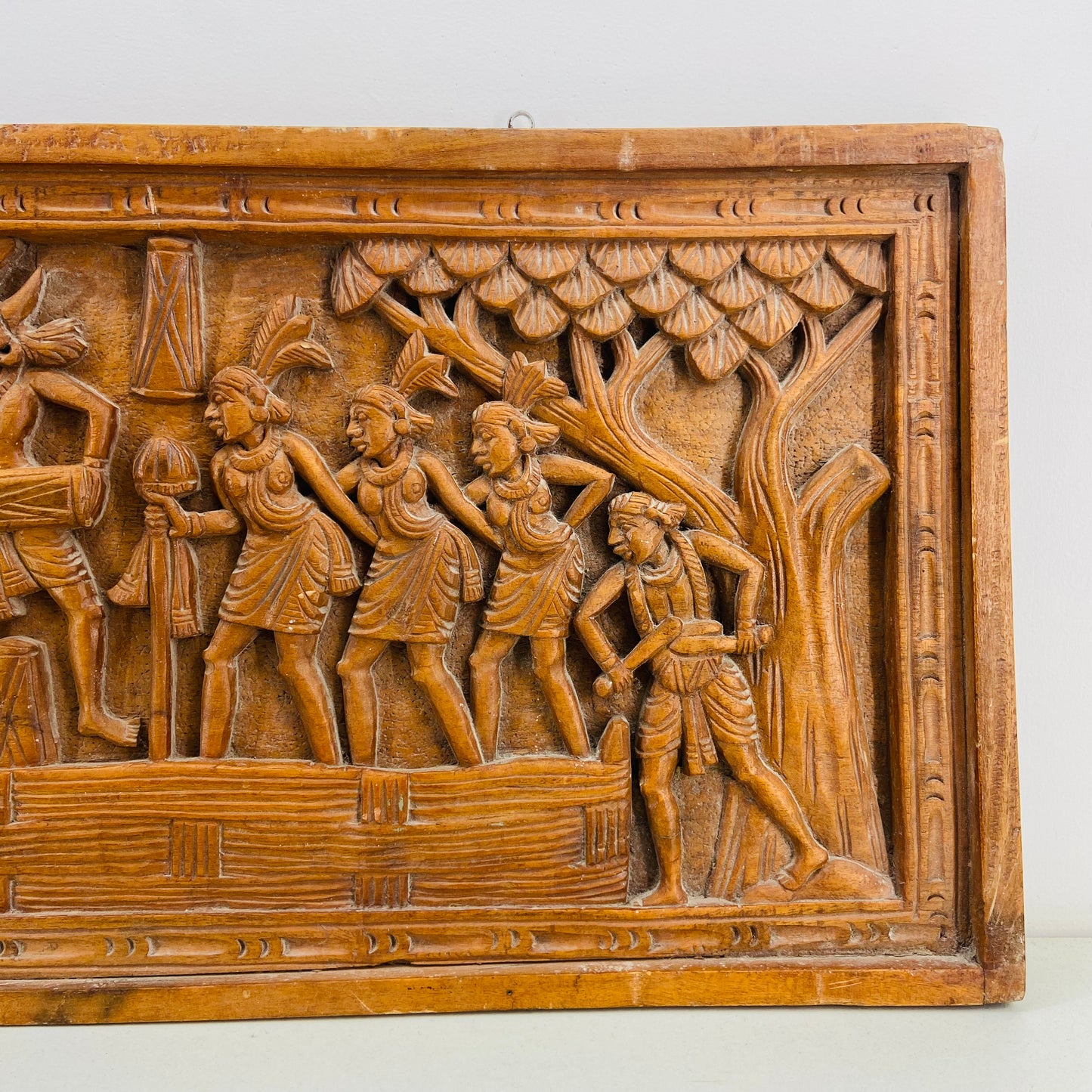 Wooden Tribal Wall panel