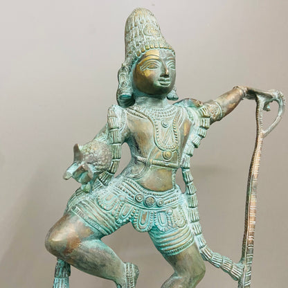 Kalinga Narthana Krishna made of brass