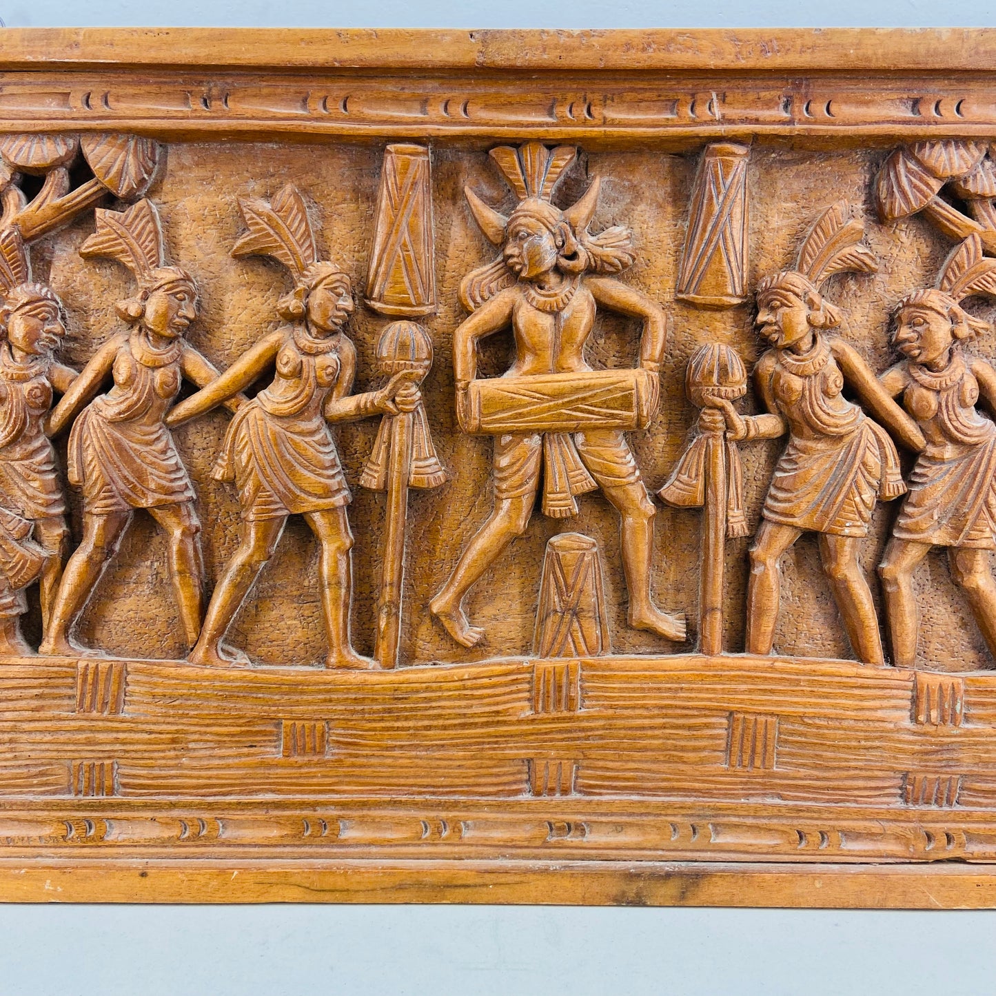 Wooden Tribal Wall panel