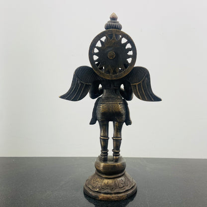 Garuda idol brass sculpture