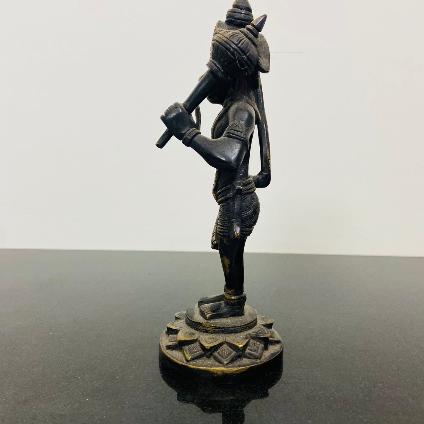Lord Hanuman Brass Idol/Statue in Blessing Mudra