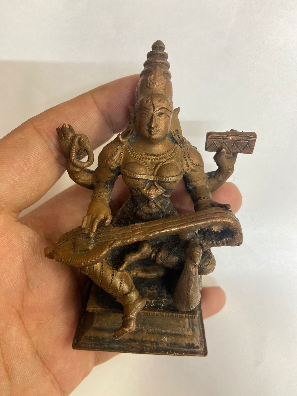 Mata Saraswati | Hindu Goddess | Divine | Fine Art - KhatiJi