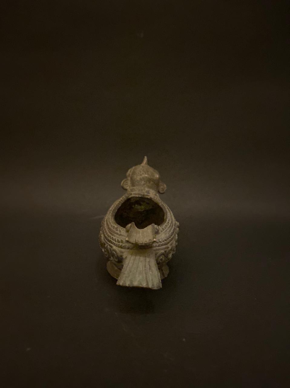 Mysterious metal sculpture ashtray | Home Decors | vintage Collection - KhatiJi