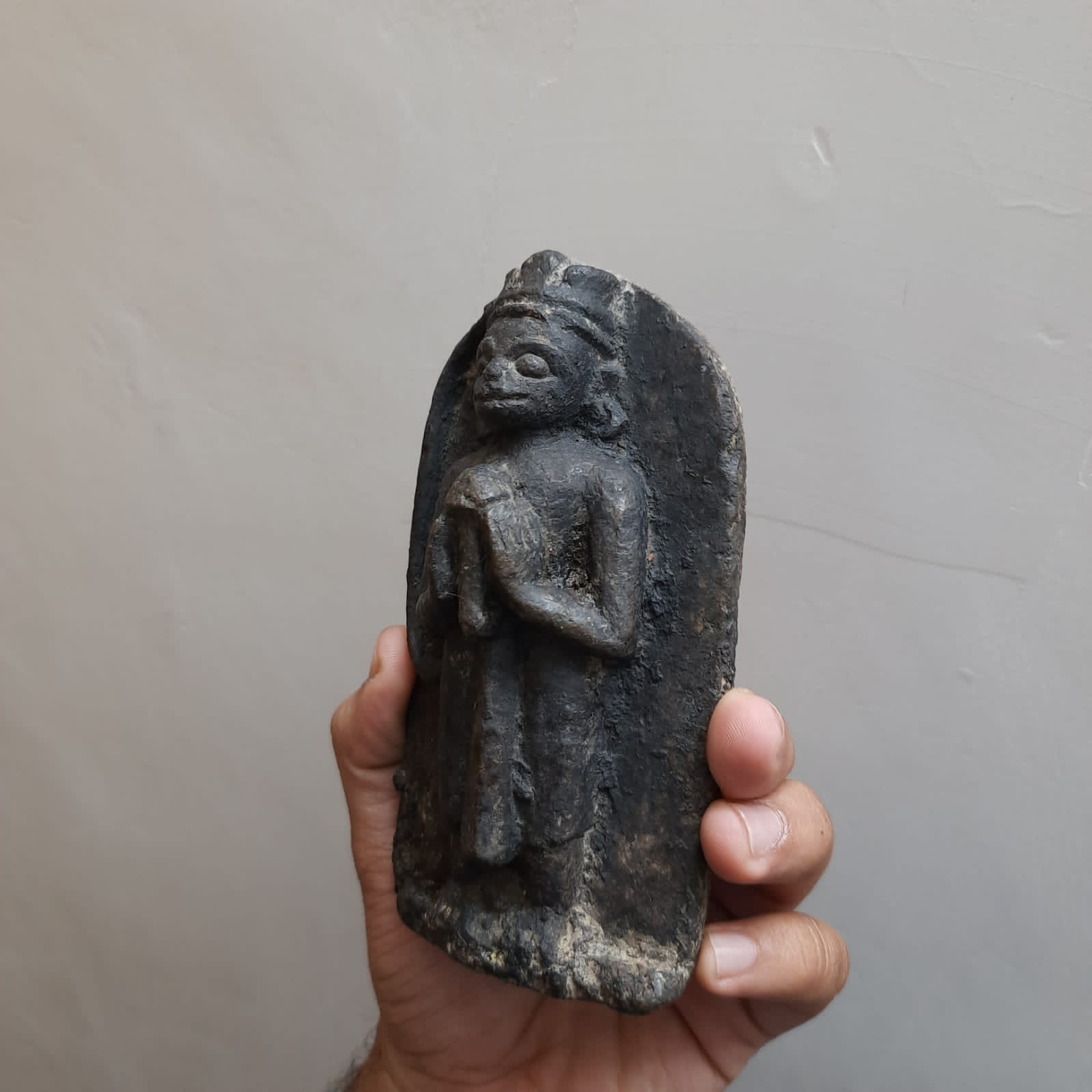 Vintage Lord Hanuman Stone Sculpture, Vintage sculpture, hanuman ji, Lord Hanuman - KhatiJi