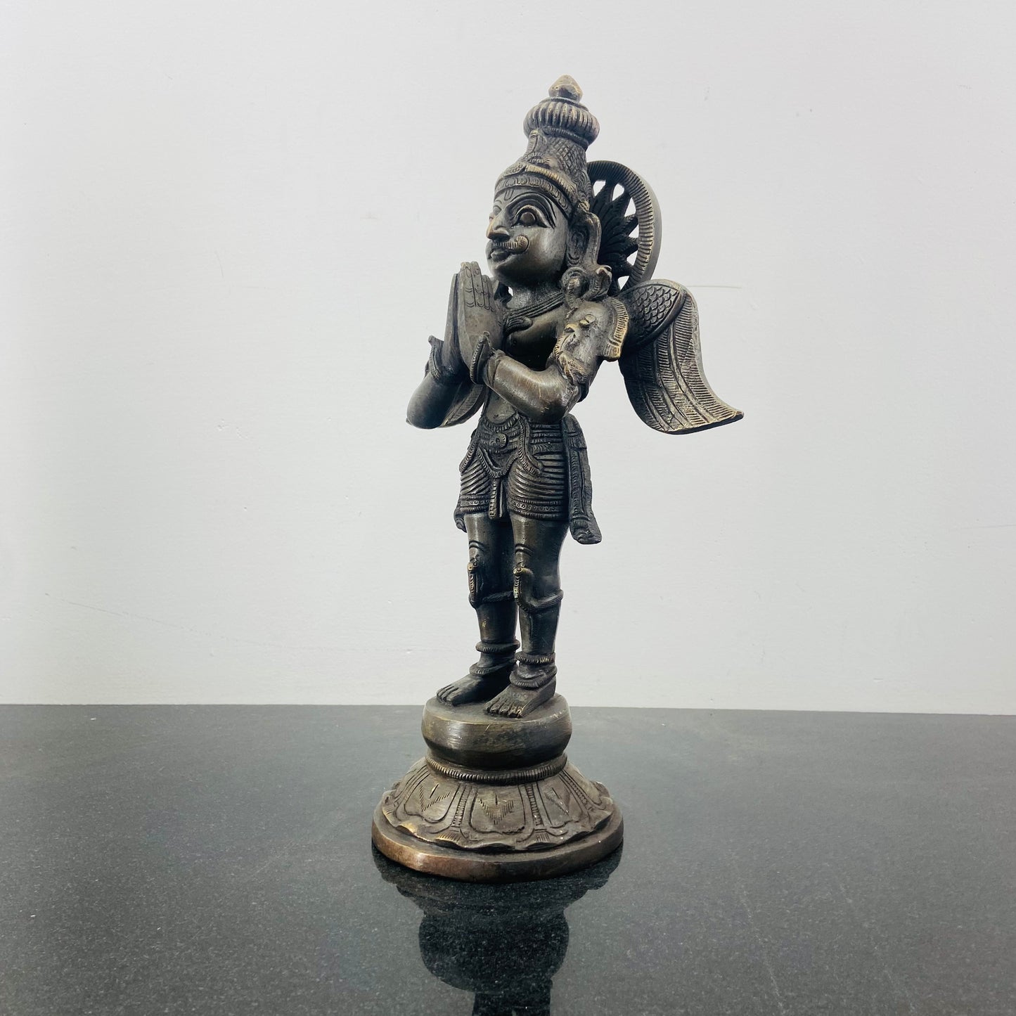 Garuda idol brass sculpture