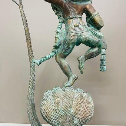 Kalinga Narthana Krishna made of brass