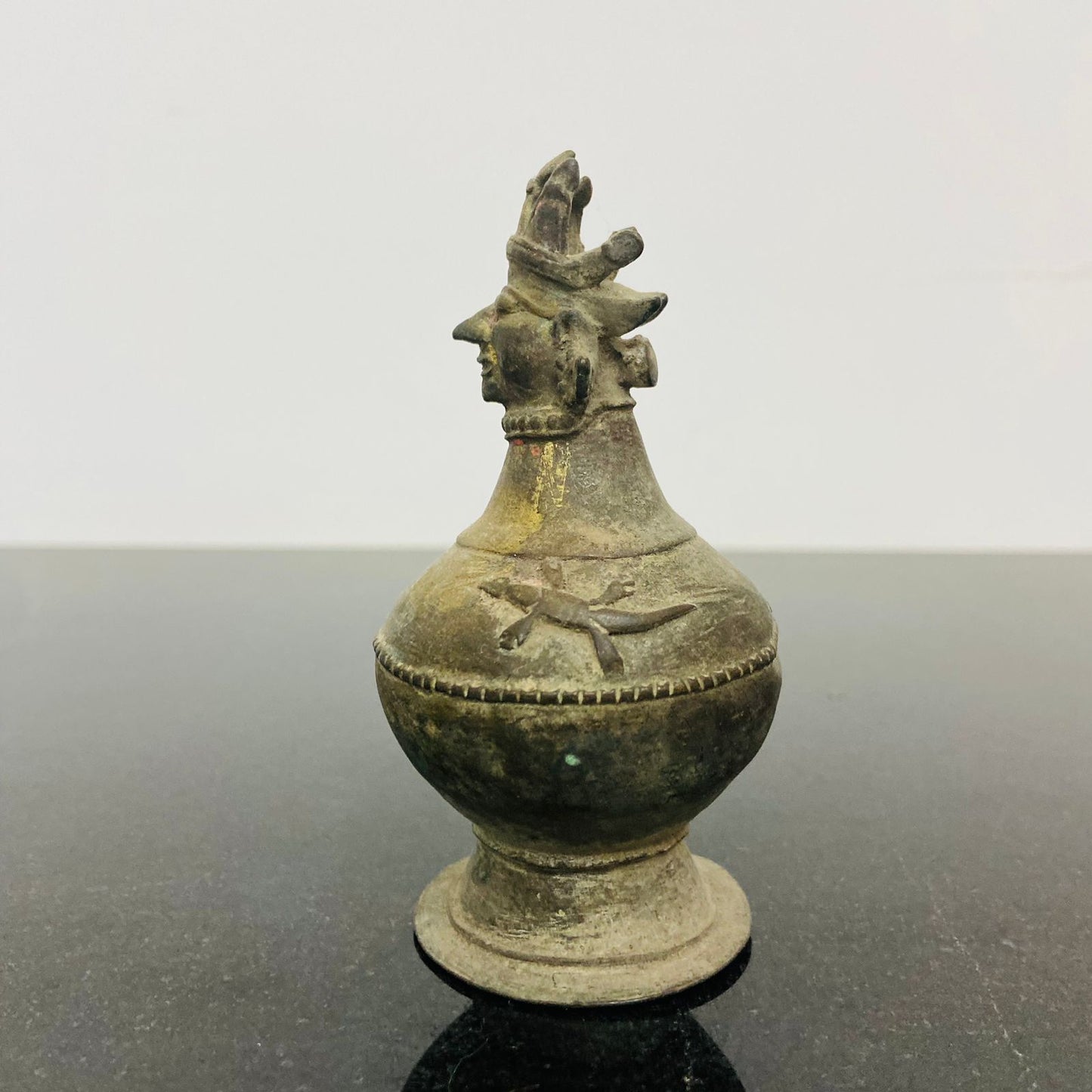 Gowri Face hallow Pot | vintage Collection | Home decors | sculptured art | Rare Collection