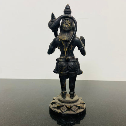 Lord Hanuman Brass Idol/Statue in Blessing Mudra