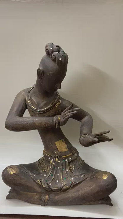 Wooden Sculptures For Art Deco / Art Deco