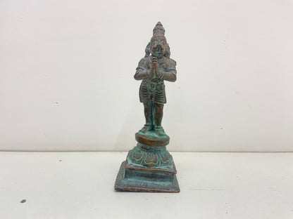Antique Hanuman Ji brass from South Indian State Kerala