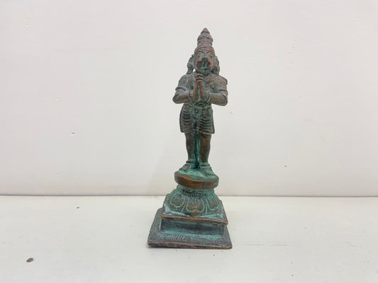 Antique Hanuman Ji brass from South Indian State Kerala