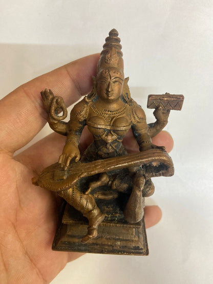 Mata Saraswati | Hindu Goddess | Divine | Fine Art - KhatiJi