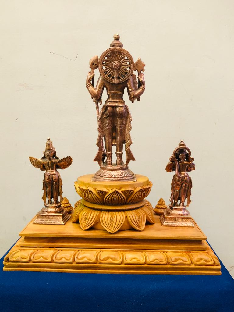 Vishnu Darbar | Vishnu Statue | Hanuman Statue | Garuda Statue | Decor | Home Decor - KhatiJi
