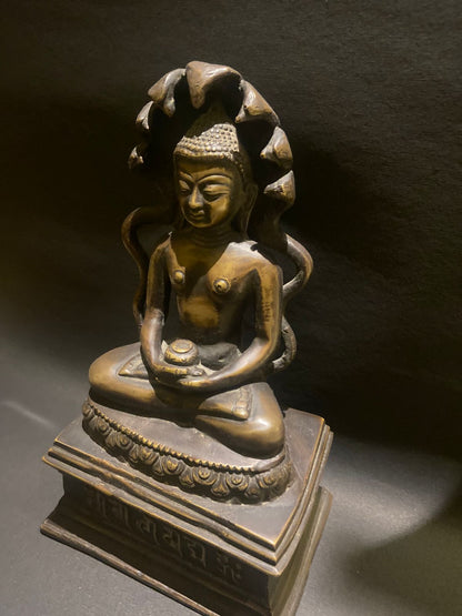 Vintage Parshvanatha Bhagwan | Jain | Jain Dharam | Fine Art | Sculpture - KhatiJi