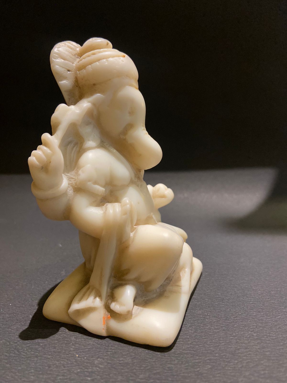 Vintage Marble Ganesha Statue, Marble Sculpture, Marble ganesha, Very rare collection - KhatiJi