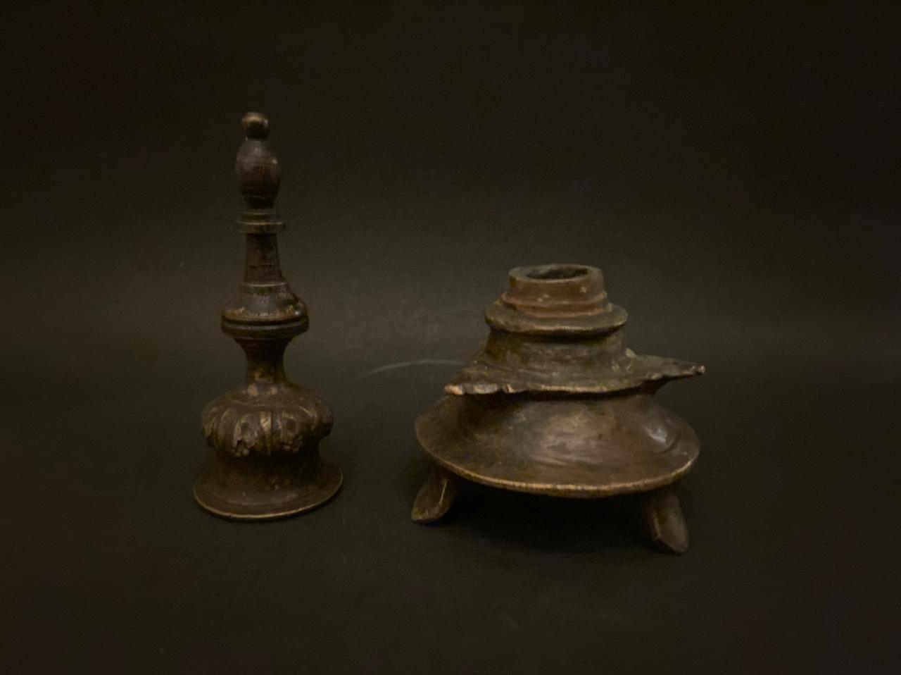 Ink Well | InkPot | Pagoda Shaped Ink Pot | Antique | Rare Collection - KhatiJi