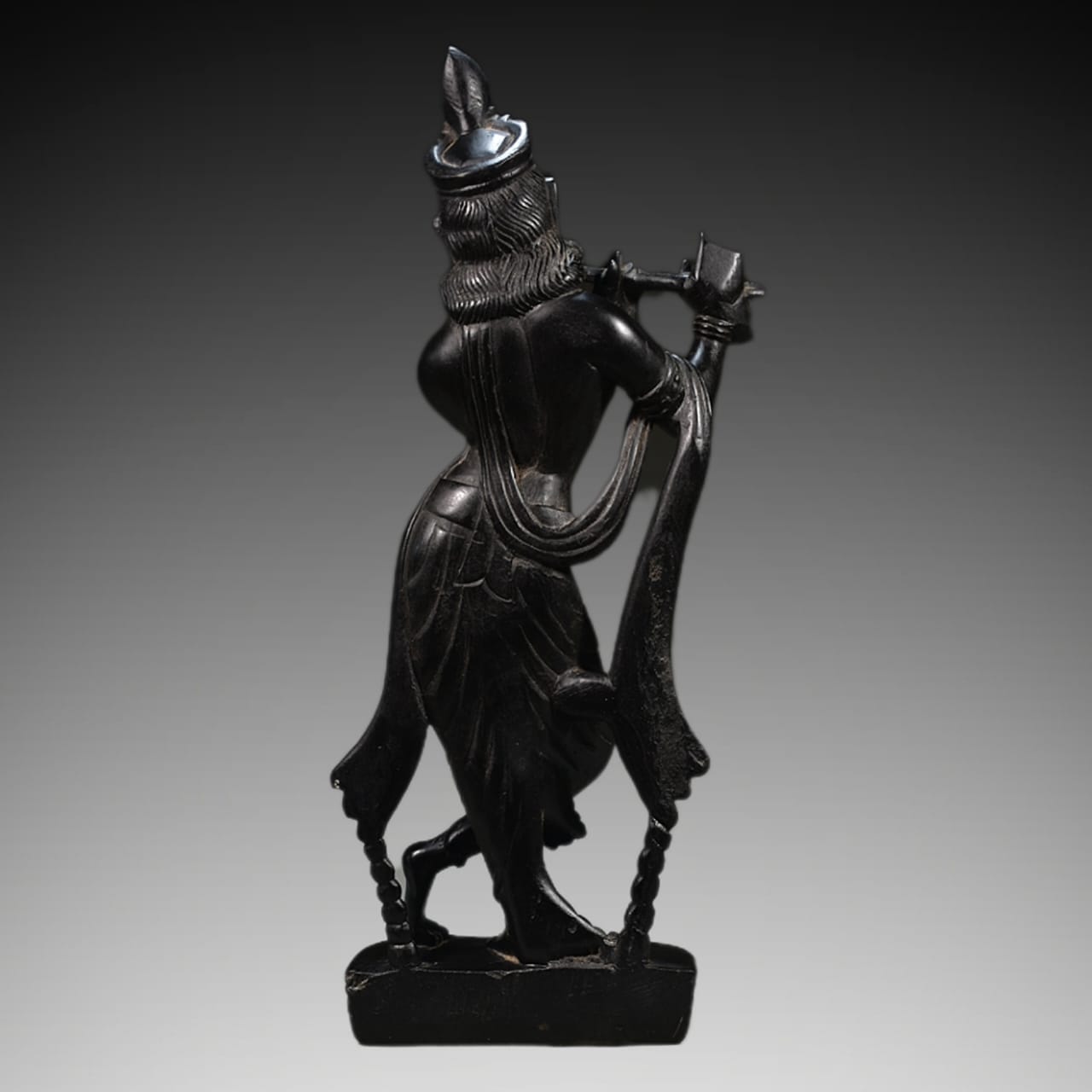 Krishna Black Stone, Krishna statue, Krishna Idol, krishna idol statue in living room, lord krishna