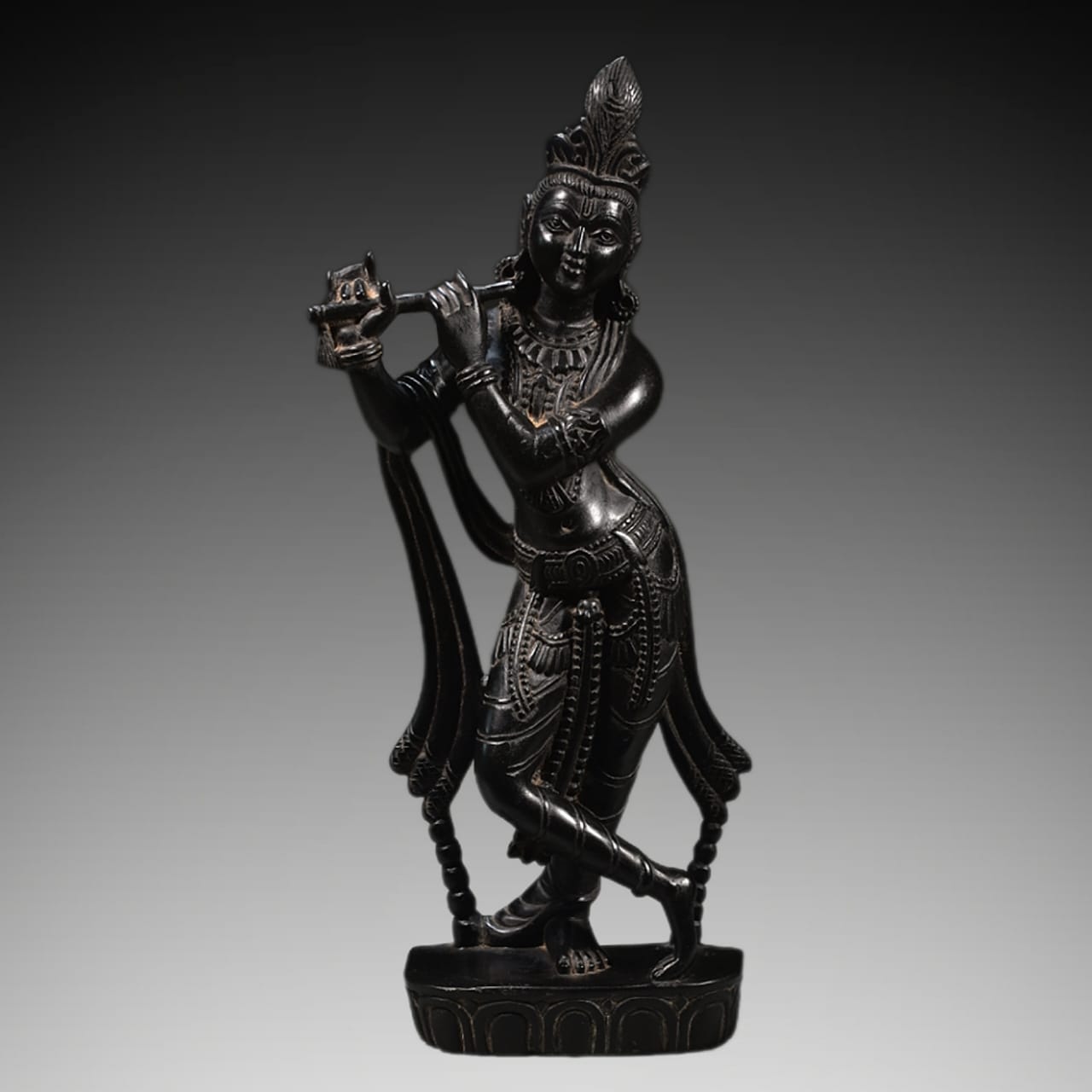 Krishna Black Stone, Krishna statue, Krishna Idol, krishna idol statue in living room, lord krishna