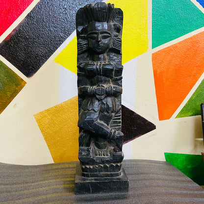 African Style hand carved wooden Sculpture