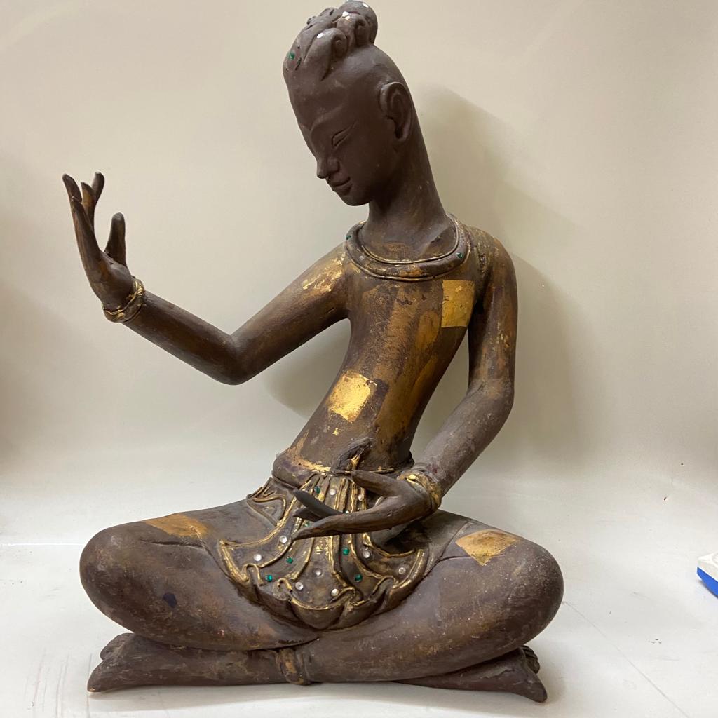Wooden Sculptures For Art Deco / Art Deco