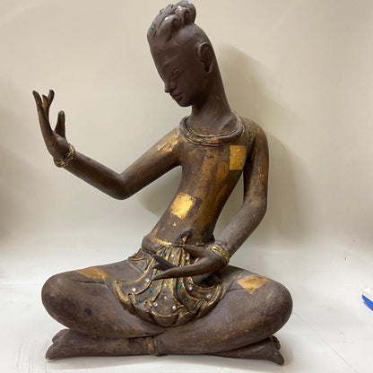 Wooden Sculptures For Art Deco / Art Deco