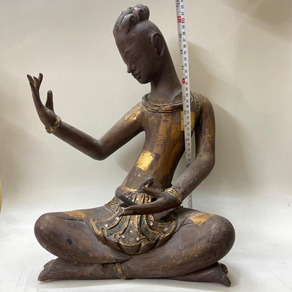 Wooden Sculptures For Art Deco / Art Deco
