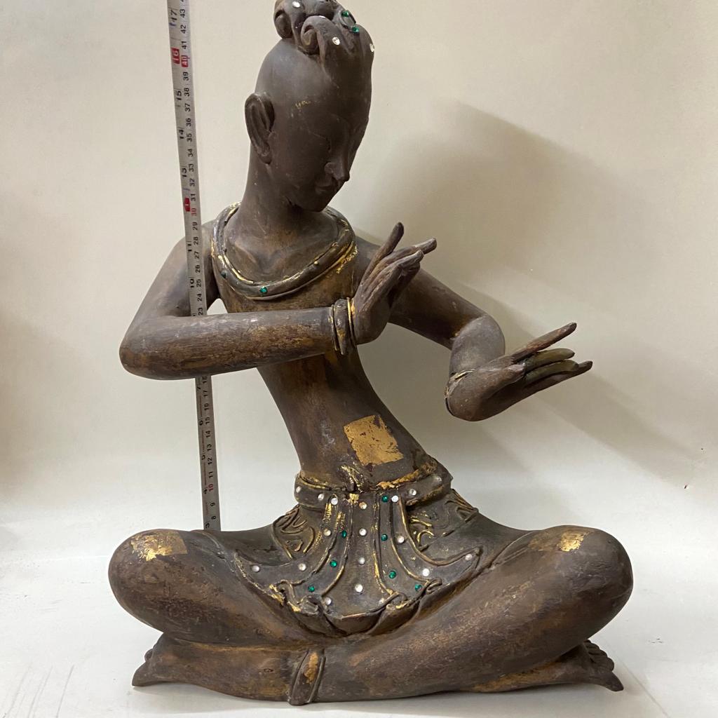 Wooden Sculptures For Art Deco / Art Deco