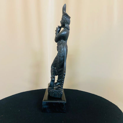Krishna Black Stone, Krishna statue, Krishna Idol, krishna idol statue in living room, lord krishna