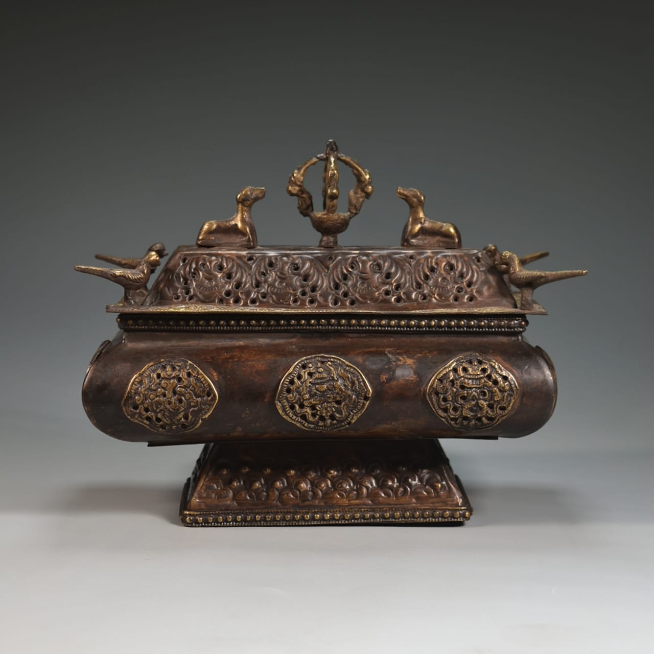 Handcasted Brass Incense Burner