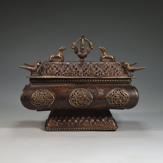 Handcasted Brass Incense Burner