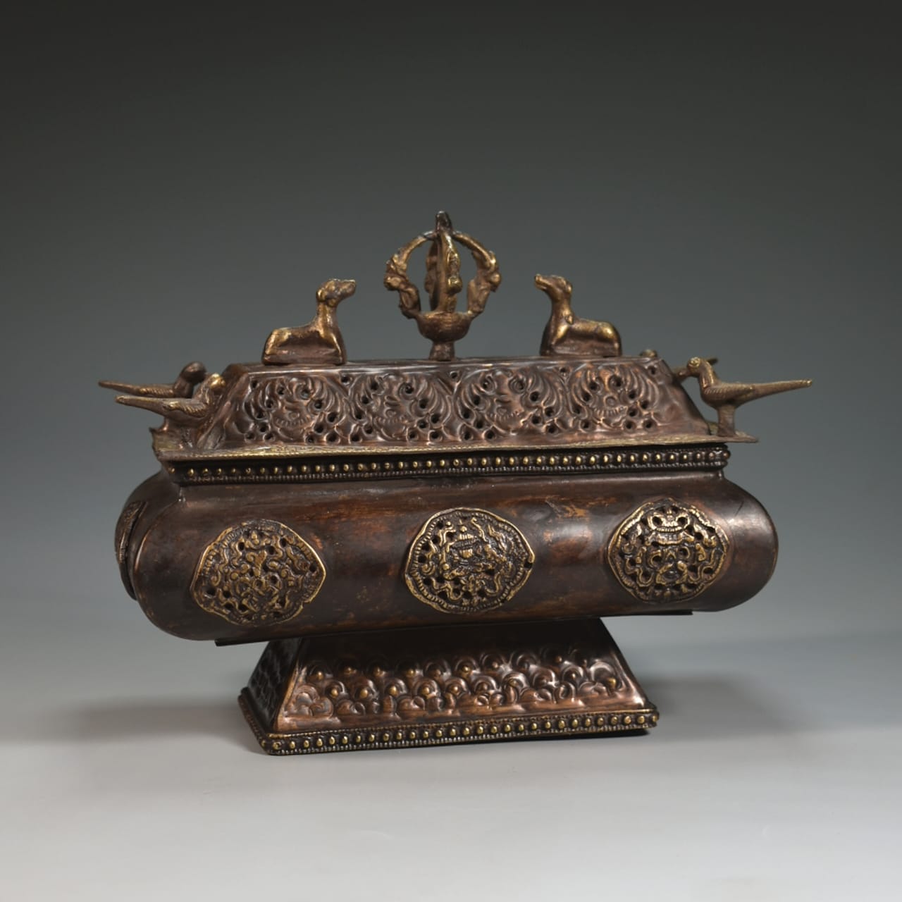 Handcasted Brass Incense Burner