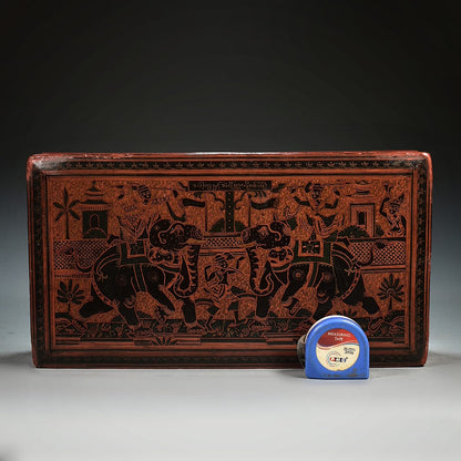 Wooden Burmese Box