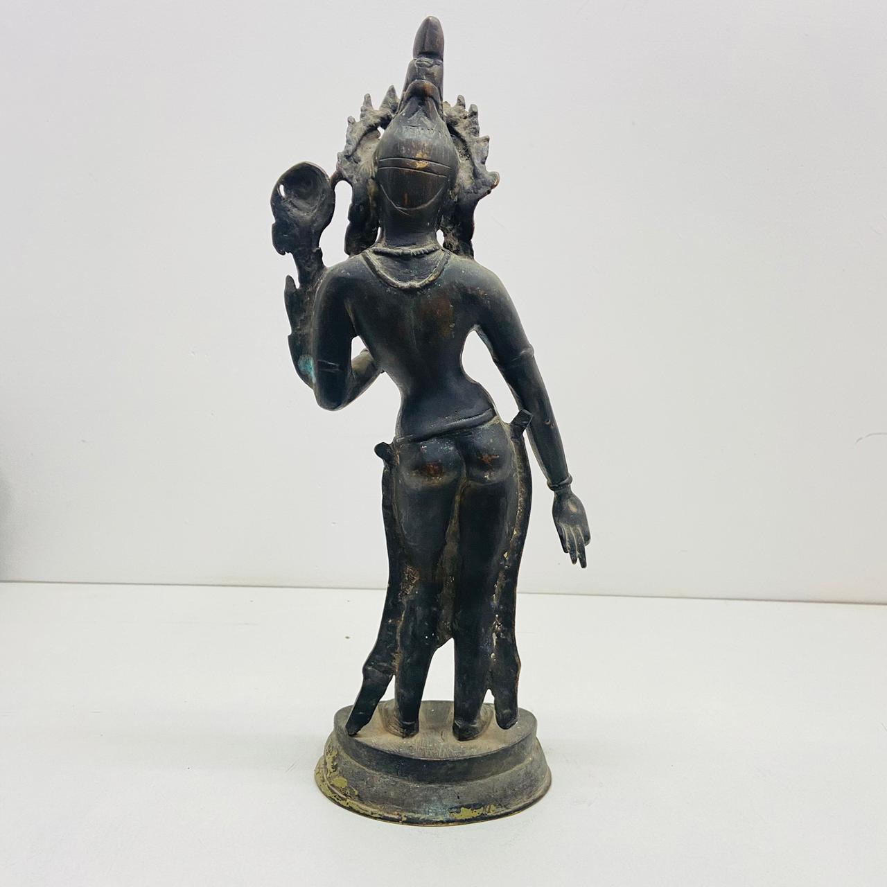 Standing Bronze Devi Tara sculpture