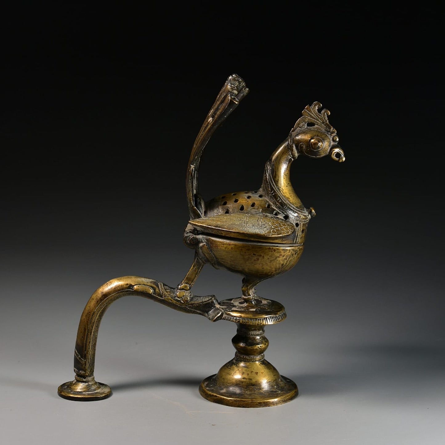 Peacock Incense Burner