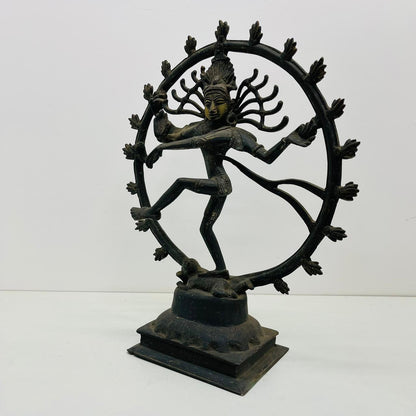 Aged Brass Natraj sculpture