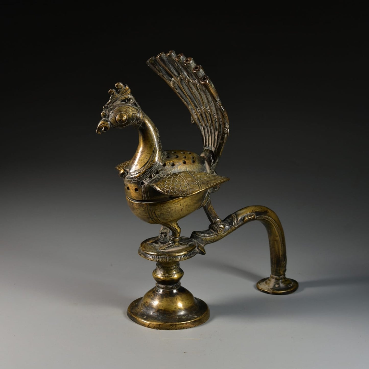 Peacock Incense Burner