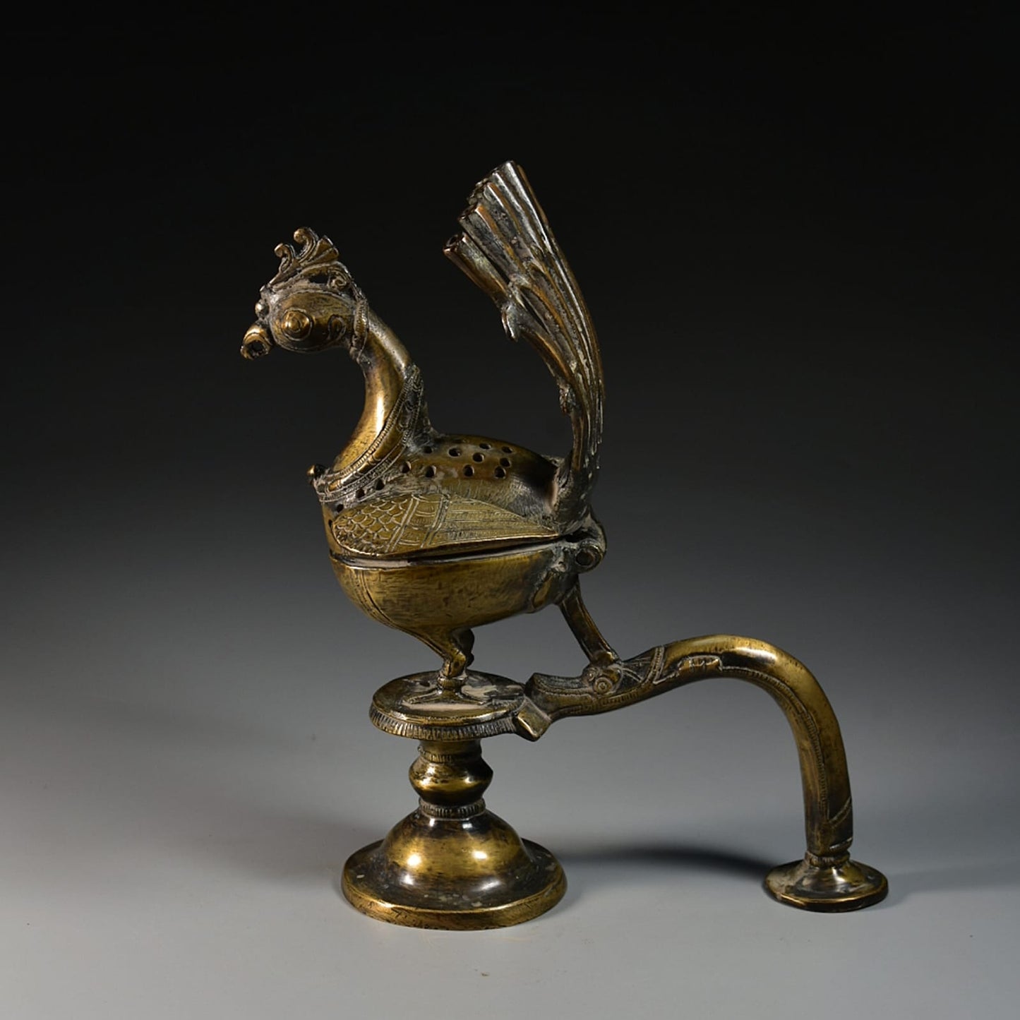 Peacock Incense Burner