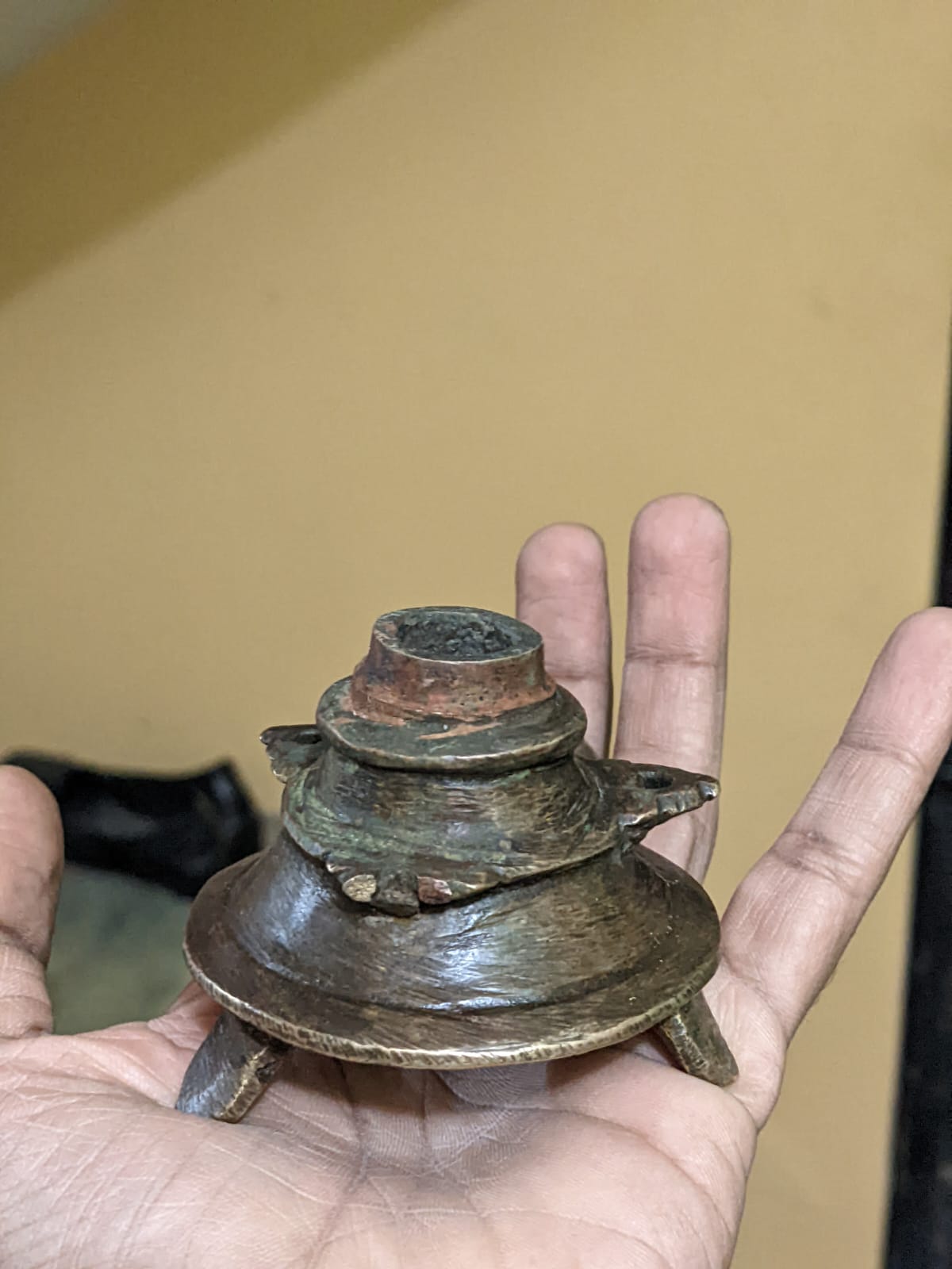 Ink Well | InkPot | Pagoda Shaped Ink Pot | Antique | Rare Collection - KhatiJi