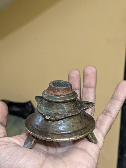 Ink Well | InkPot | Pagoda Shaped Ink Pot | Antique | Rare Collection - KhatiJi