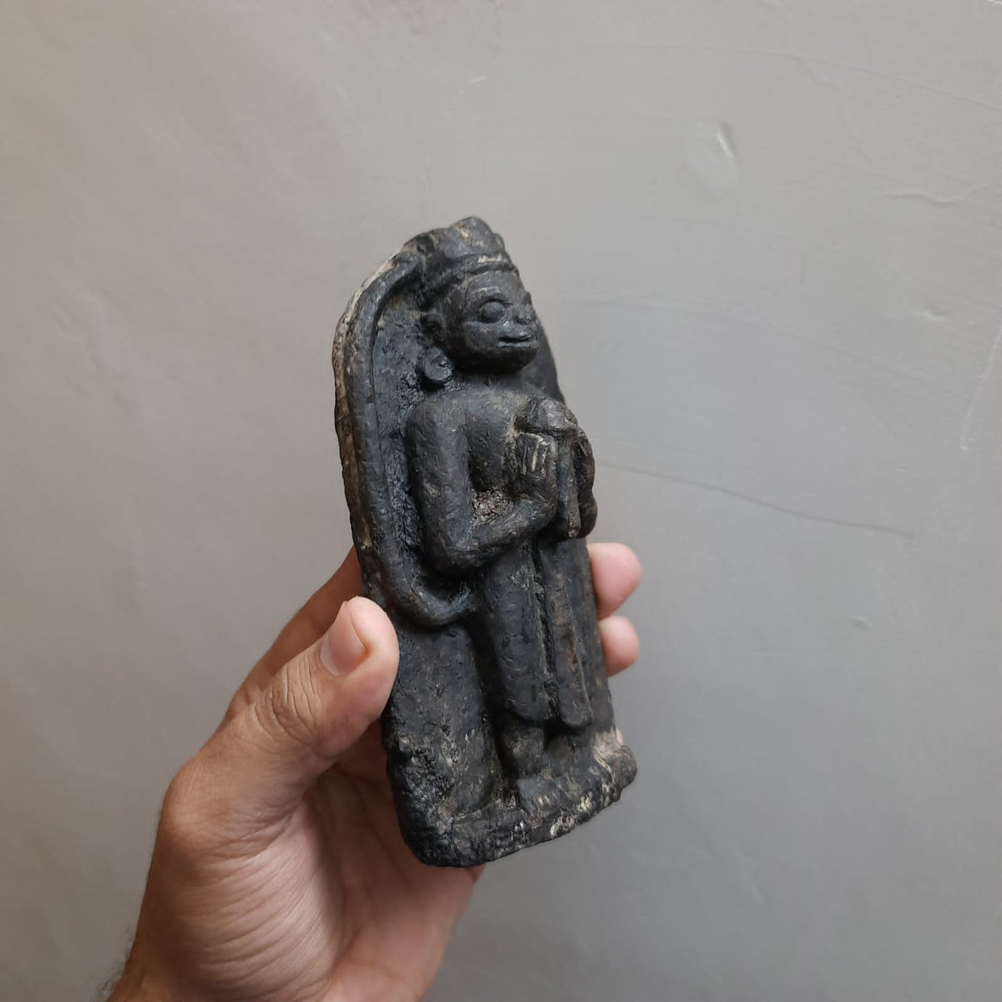 Vintage Lord Hanuman Stone Sculpture, Vintage sculpture, hanuman ji, Lord Hanuman - KhatiJi