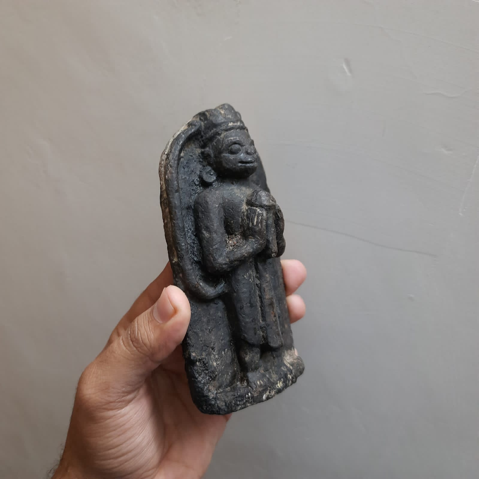 Vintage Lord Hanuman Stone Sculpture, Vintage sculpture, hanuman ji, Lord Hanuman - KhatiJi