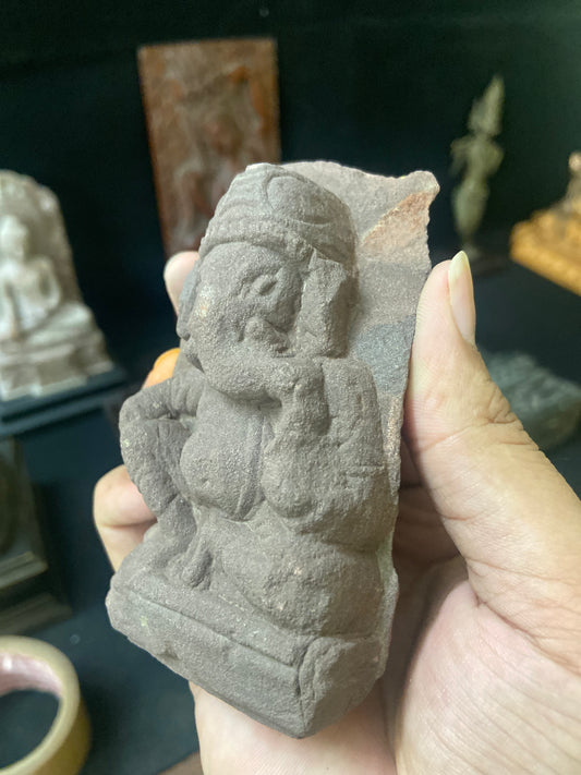 Stone Ganesha Sculpture, Bless your home with this beautiful stone sculpture of Ganesha