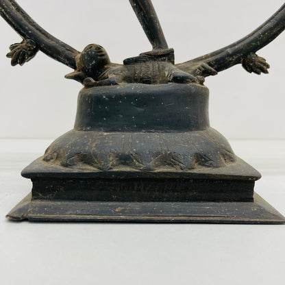 Aged Brass Natraj sculpture
