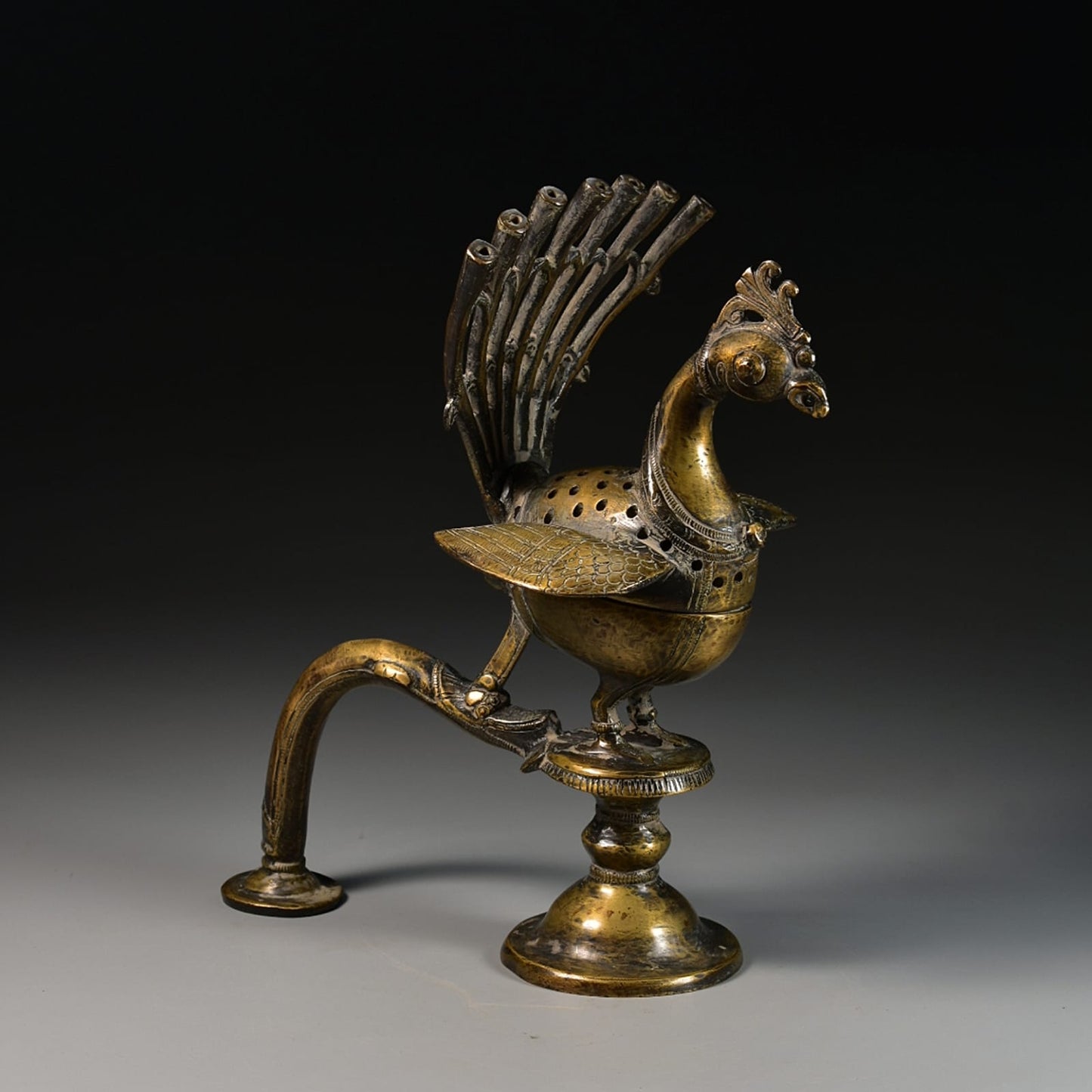 Peacock Incense Burner
